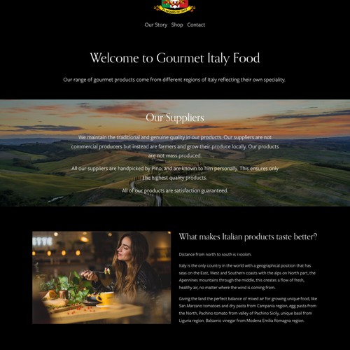 Squarespace Website for e-commerce