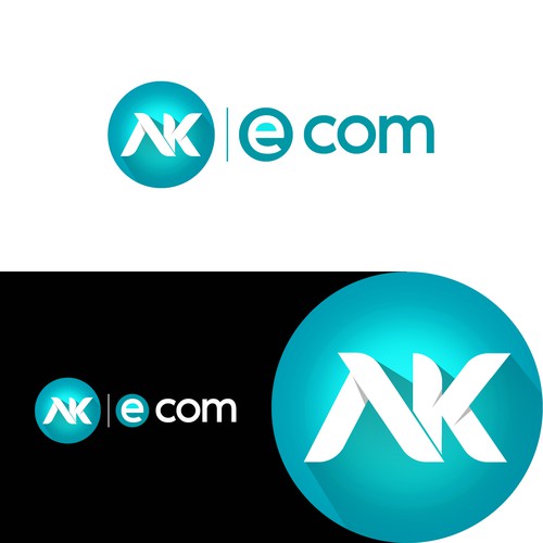 AK E COM LOGO