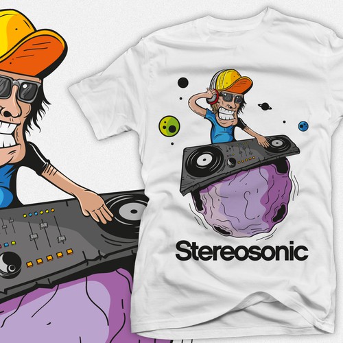 Create a bright, colourful, artistic and amazing T-Shirt for Stereosonic!
