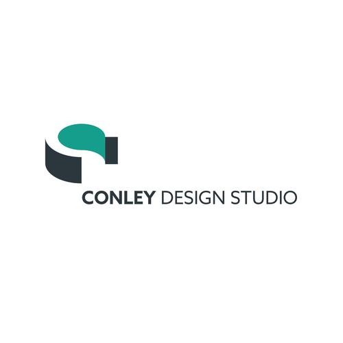 Simple, clean logo for an interior design studio.