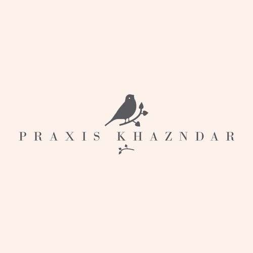 Modern & youthful logo concept for Praxis Khazndar