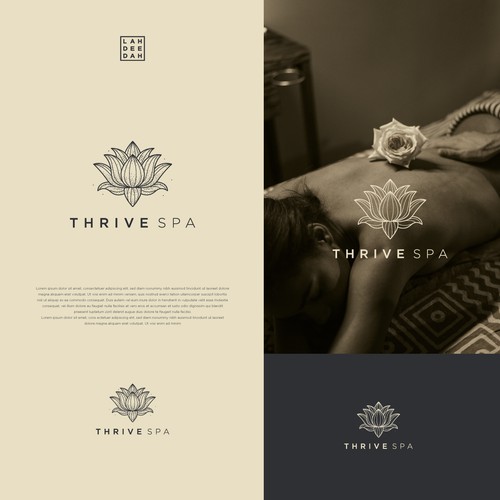 Logo design for a massage therapist