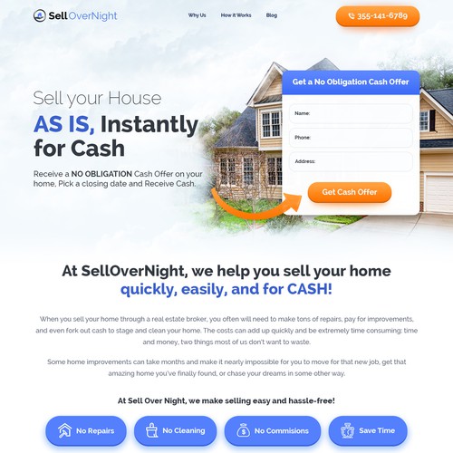Website Design for SelloverNight