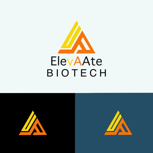 Logo concept for ElevAAte Biotech