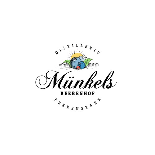 Logo concept for Destillerie & Beerenhof