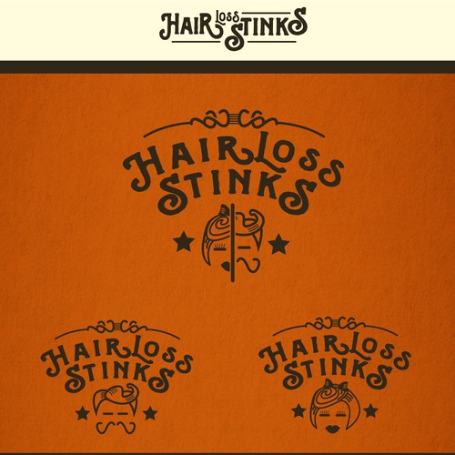 Hair Loss Stink Logo