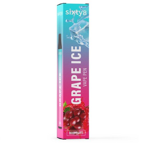 Sixty8 Puff Grape Ice