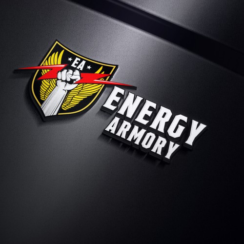 Energy Armory Power Emblem Logo