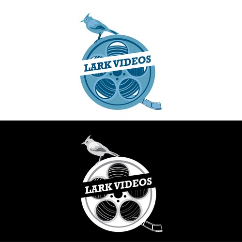 Create the next logo for Lark Videos