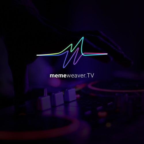 Memeweaver.TV logo winning design