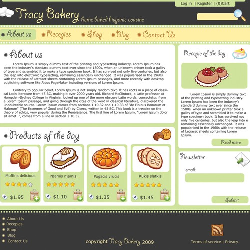 Bakery Template