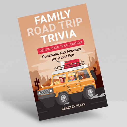 Family Road Trip Trivia Book Cover