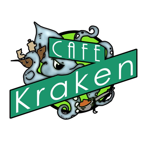 logo for Cafe Kraken