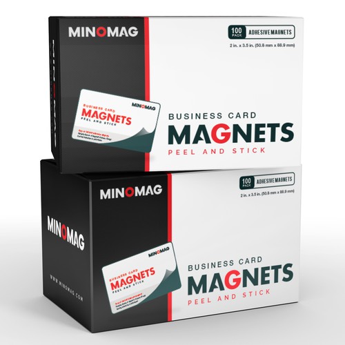 Packaging for MINOMAG (Business card magnets)