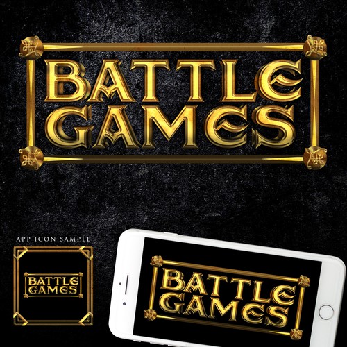Battle Games Epic Logo Design Entry #1