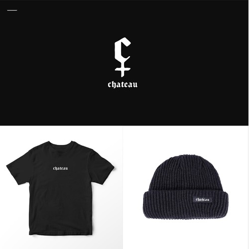Bold Logo yet Egdy for Chateau