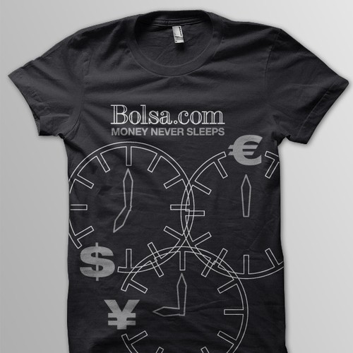 T-Shirt for the Social Network Bolsa.com