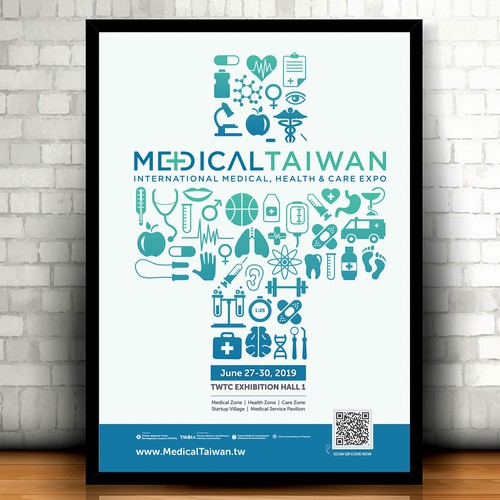 Medical trade-show event Poster