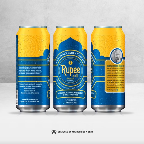 Beer label design