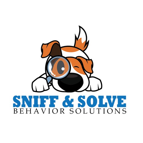 A cute logo design for the Sniff & Solve