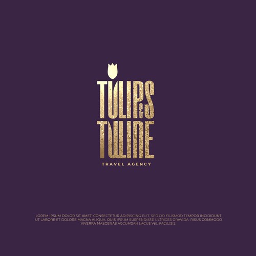 Elegant/fancy logo design for a prime travel brand