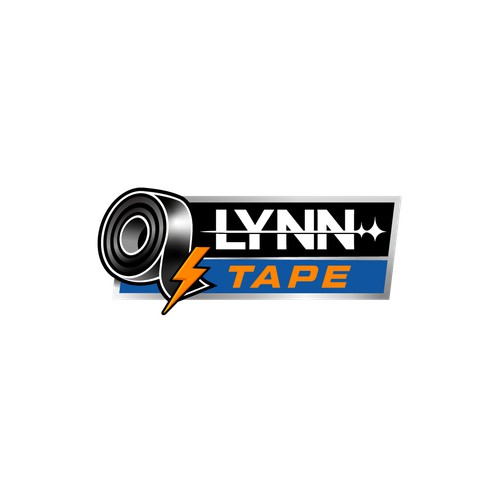 Modern and bold logo concept for electrical tape