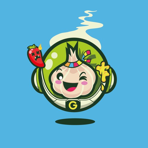 Spicy Garlic Parm Mascot