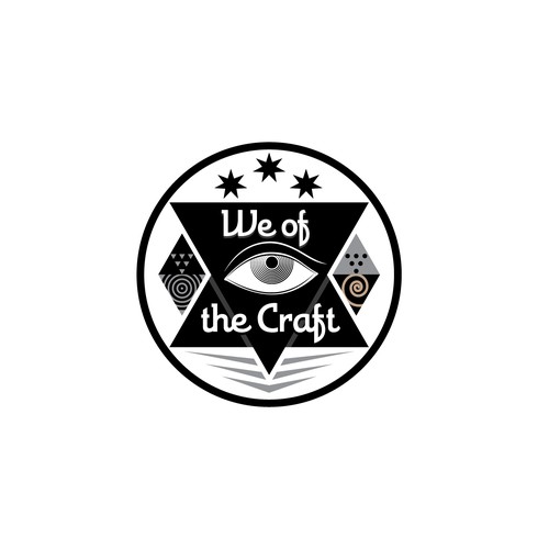 Logo concept for "We of the Craft" (arts and nightmares/mental illness)