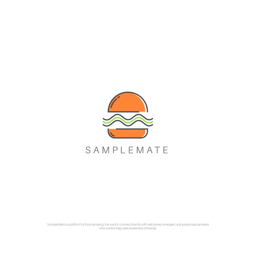 SampleMate | Food Sampling Logo v.2