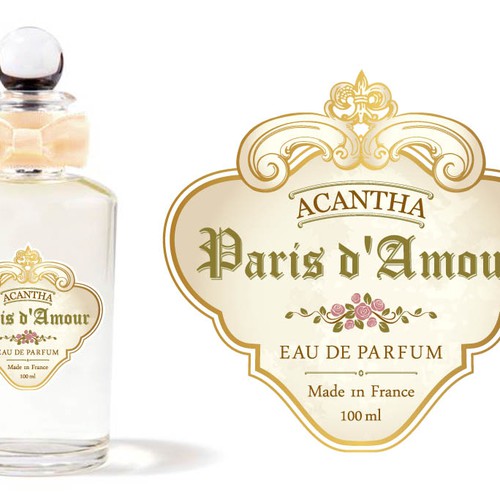 BE MY DESIGNER - URGENT LABEL DESIGN WITH VINTAGE STYLE FOR PERFUME COMPANY