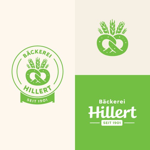 Logo Design For Bäckerei Hillert