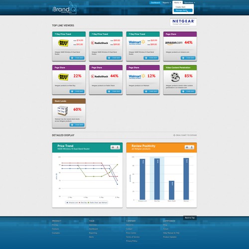 iBrandIQ needs a new website design