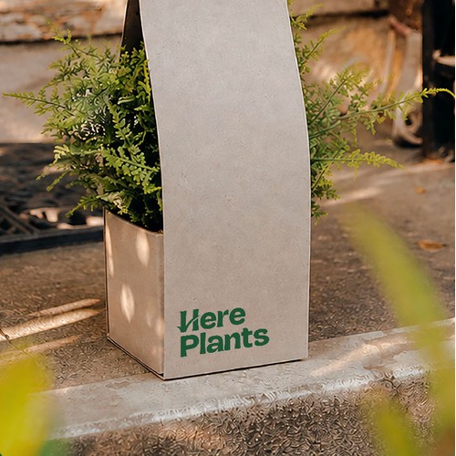 Wordmark logo for Plants Application