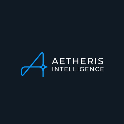 A letter logo for a new technology available foer sale