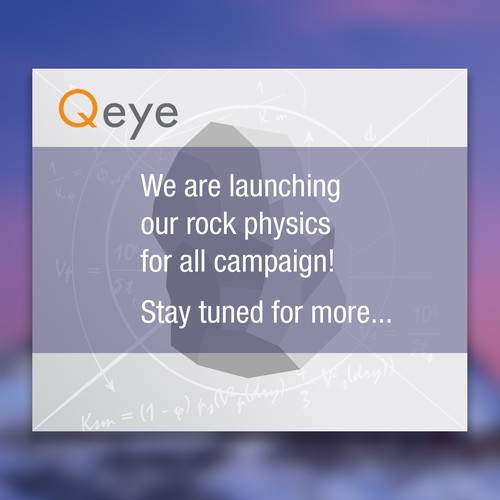 Qeye banner rock physics