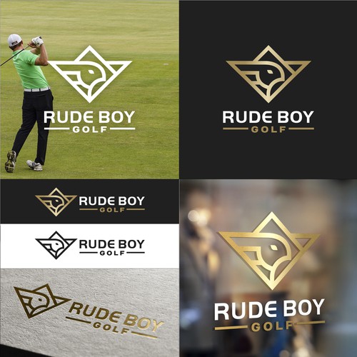 Logo Concept For Rude Boy Golf Apparel Brand