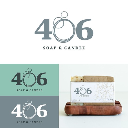 Artisanal soap and candle company Logo