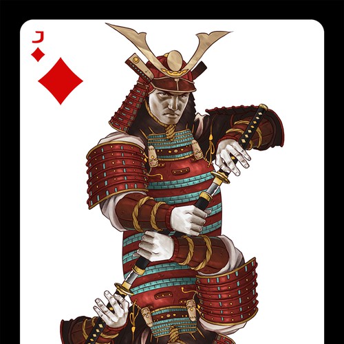 Ninja and Samurai Playing cards