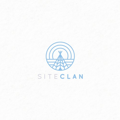 Bold, clever logo for website makers.