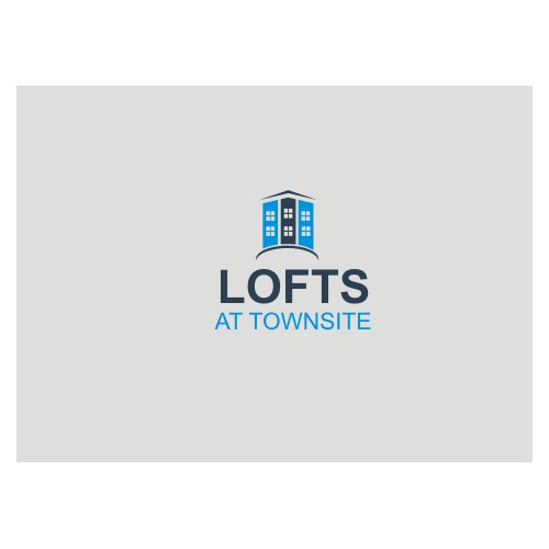 Create a logo for modern loft-apartments in a historic building.