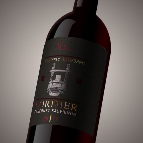 Wine label LORIMER_CS_