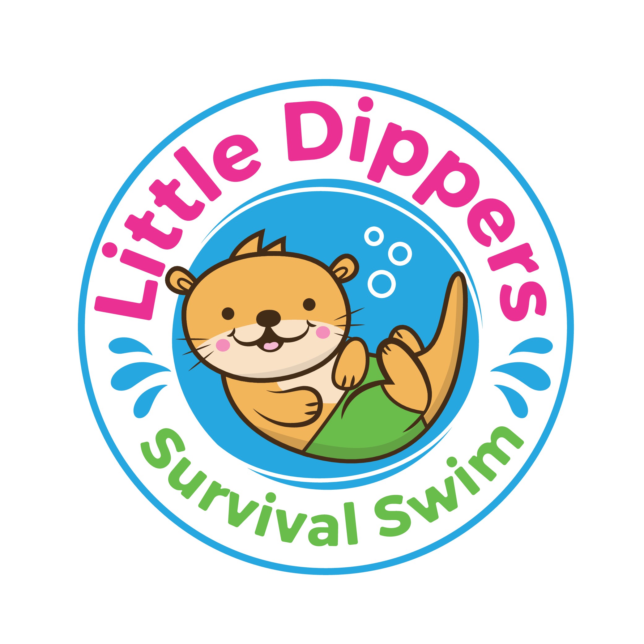 friendly, happy, family-orented swim school teaching babies to survive a fall in the water