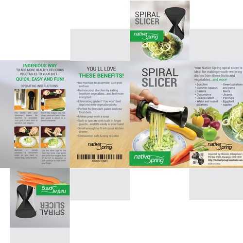 Native Spring, LLC needs a new product packaging!
