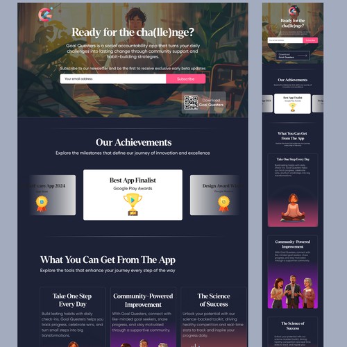 Lead generation Land Page Design 