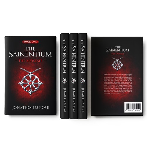 The Sainentium Book One - Book cover Design Project