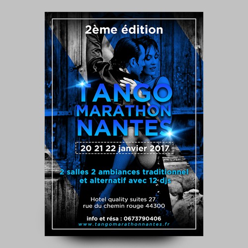 flyer for Tango Marathon 