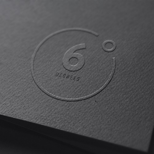 logo for 6 degrees, a luxury travel company