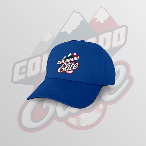 Logo cap for Little League baseball team