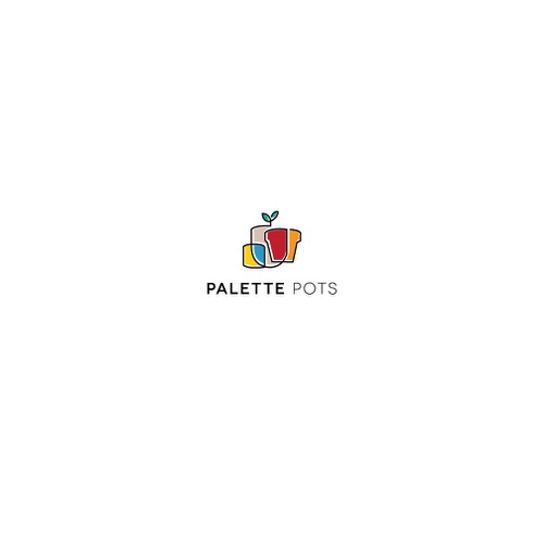 Logo design for Palette Pots