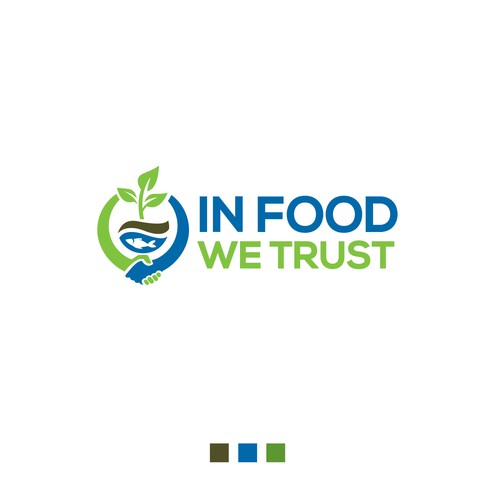 In Food We Trust Logo